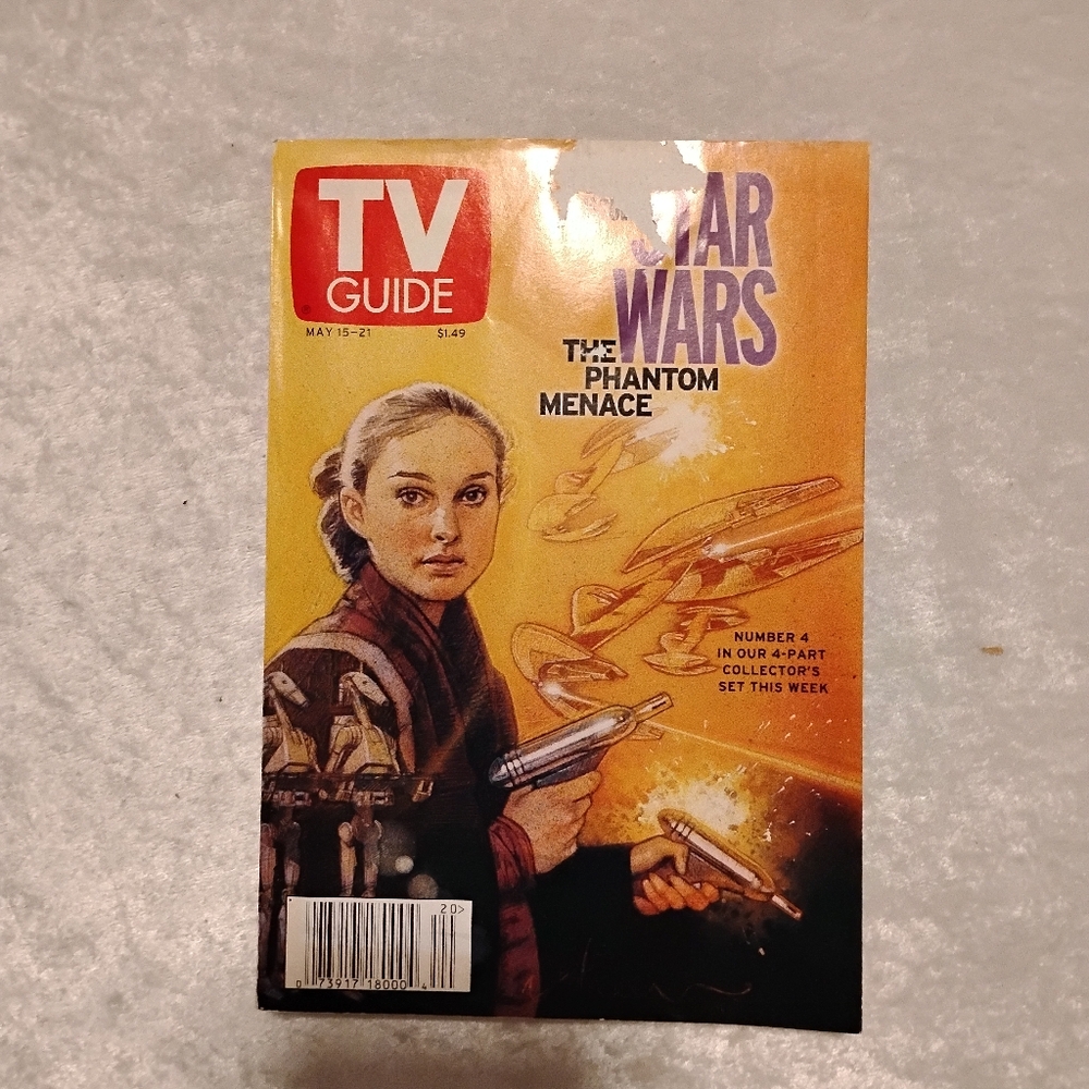 Vintage TV guide STARWARS